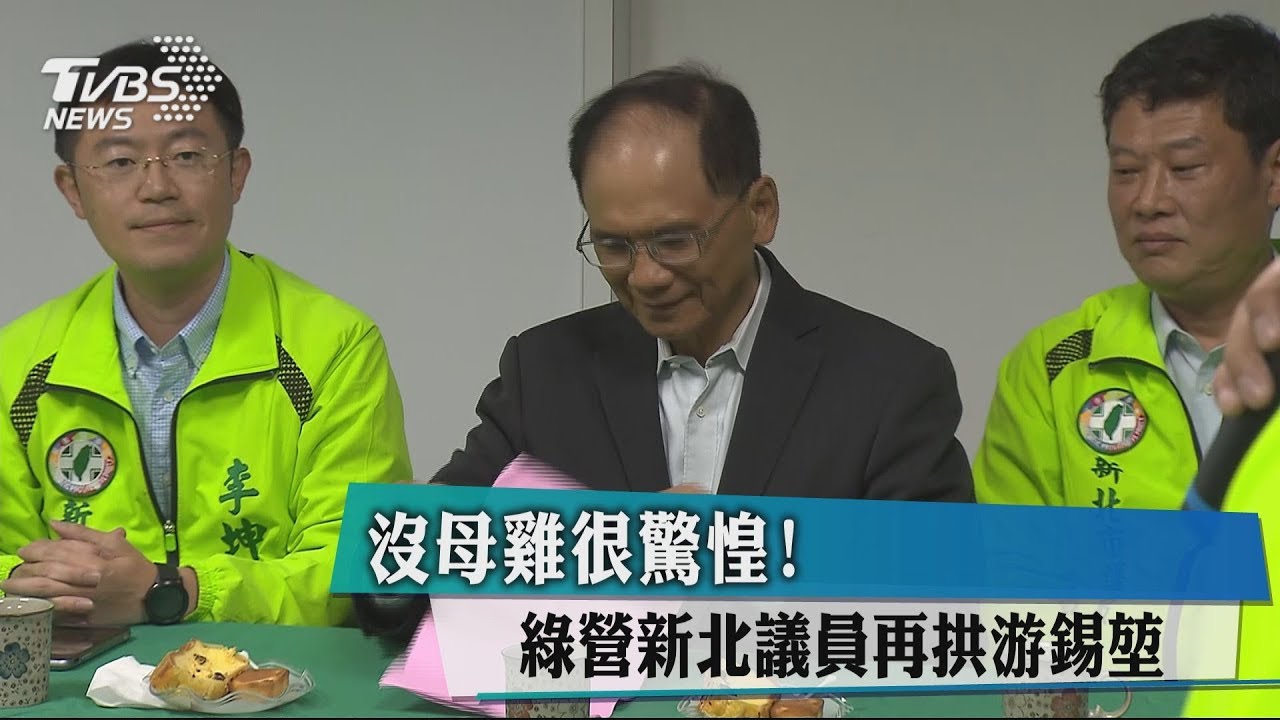 沒母雞很驚惶! 綠營新北議員再拱游錫堃