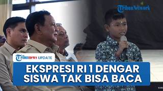 Ekspresi Haru Prabowo Dengar Pengakuan Siswa Baru Bisa Baca seusai Masuk SMP Sekolah Rakyat di Bali