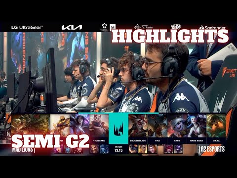 G2 vs MAD - Game 2 Highlights | Round 2 LEC 2023 Season Finals | Mad Lions vs G2 Esports G-2