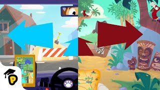 Right or Left? | Learn about directions | Kids Learning Cartoon | Dr. Panda TotoTime