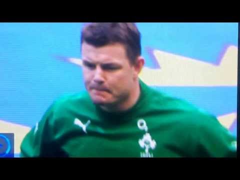 Brian O'Driscoll spits