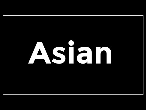 How to say Asian in Hebrew