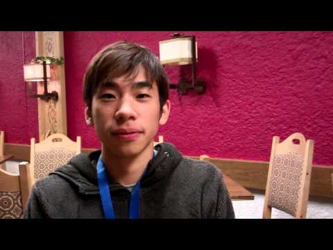 Nobunari Oda after winning Nebelhorn Trophy 2012