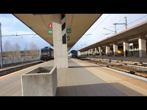 Partenza da Jesi del Regionale Veloce 2323 di Trenitalia