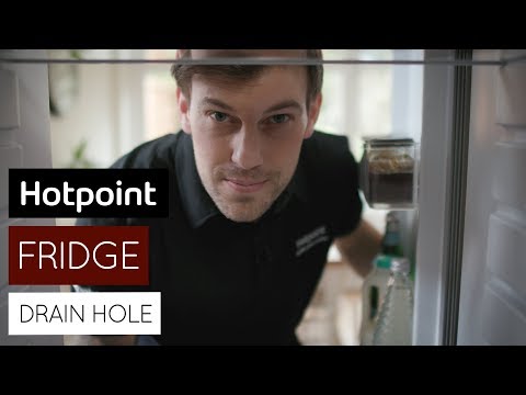 How to unblock your fridge drain hole | by Hotpoint