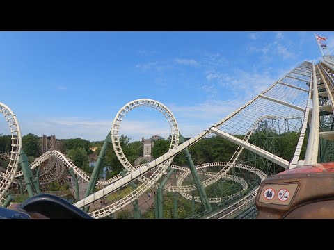 Onride Python in de Efteling 2023