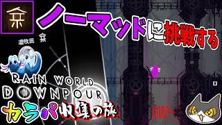 【☔轟くRainworld】ハイスピードナメクジ13-カラパ収集の旅6【Downpour/リビュレット/①ChimneyCanopy/②③Outskirts/遊牧民/ノーマッド】