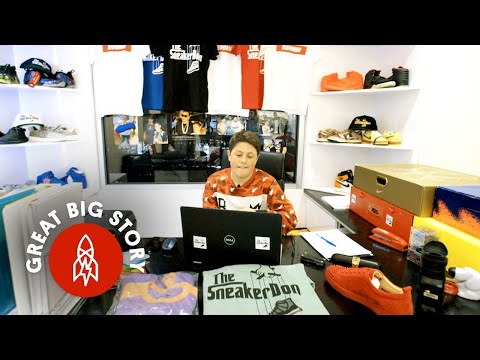 ティーンスニーカーの販売店から金持ちや有名人まで (The Teen Sneaker Dealer to the Rich and Famous)