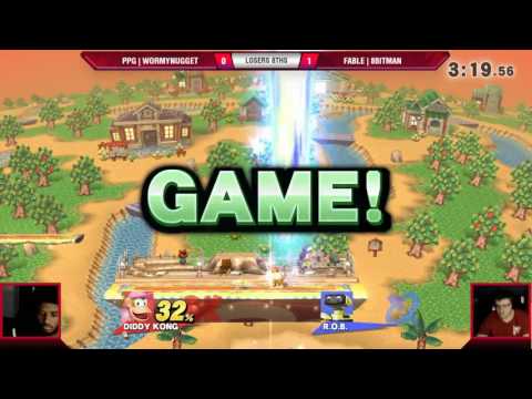 VS Weekly 5/4/17 - Losers 8ths - WormyNugget (Diddy) vs 8Bitman (ROB) - Smash 4
