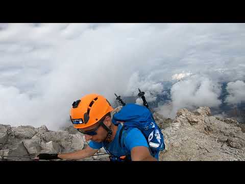 Cima di Mezzo 3154m - Via ferrata Marino Bianchi 22/08/2021