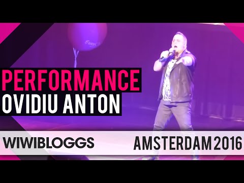 Ovidiu Anton Romania 2016 "Moment of Silence" LIVE at Eurovision in Concert | wiwibloggs