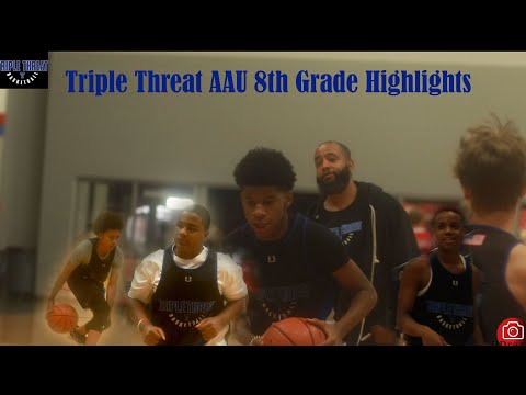Hoop Action! Regular Season Champs! Triple Threat 8th Grade Highlights vs Who's Next