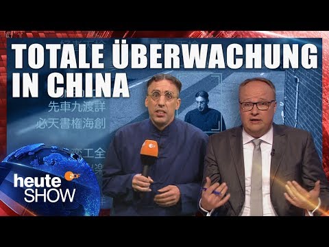 Soziales Punktesystem in China (mit Albrecht Humboldt) | heute-show vom 25.05.2018