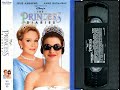 Opening To The Princess Diaries US VHS 2001