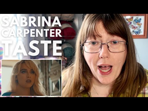 I was so not expecting this! Vocal Coach Reacts to Sabrina Carpenter ' Taste'