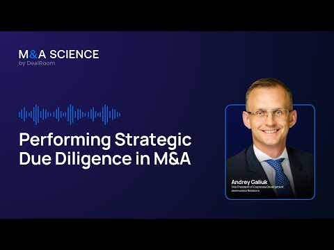 Performing Strategic Due Diligence in M&A | Andrey Galiuk w/ Kison Patel