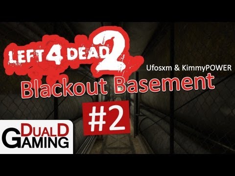 Ufosxm och KimmyPOWER spelar Left 4 Dead 2 - Blackout Basement - E02