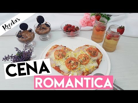 Cena romántica en casa