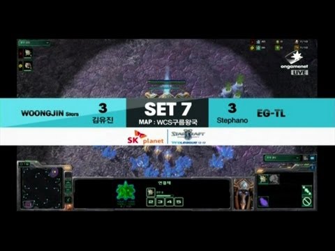 SPL [01.19] Woongjin vs EG-TL ACE MATCH / WCS Cloud Kingdom LE - Starcraft 2,esportstv