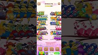 bird sort 2 color puzzle solution niveau 116