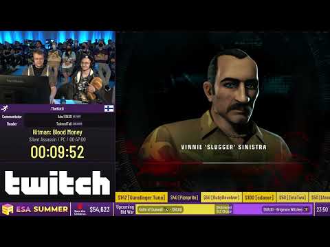Hitman: Blood Money speedrun - ESA Summer 2022