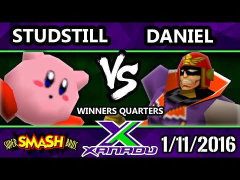 S@X 132 - Studstill (Kirby) Vs. Daniel (Captain Falcon) SSB64 Quarters - Smash 64