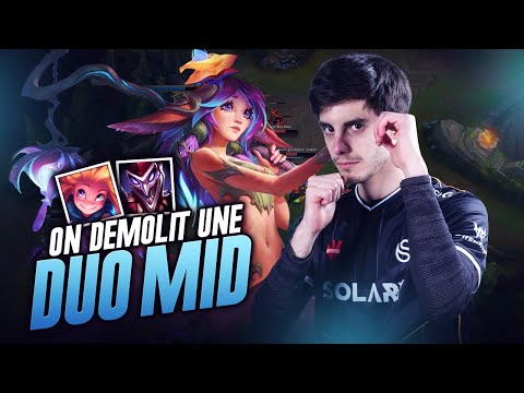 ON DEMOLIT UNE DUOQ MID JUNGLE AVEC LILIA - Lilia Jungle SoloQ Patch 10.16