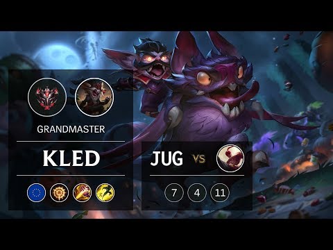 Kled Jungle vs Lee Sin - EUW Grandmaster Patch 9.5