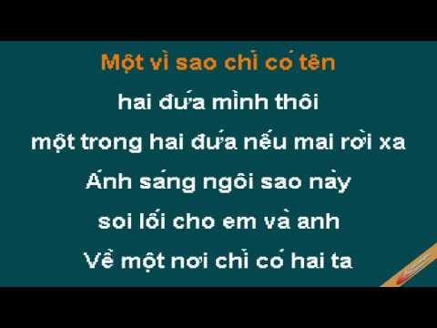 Lua Chon Mot Vi Sao Karaoke - Ngô Quỳnh Anh - CaoCuongPro