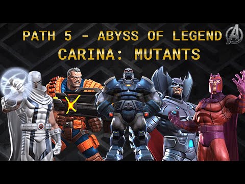 Abyss of Legends - Path 5 (Carina's Challenges - Vol. 2 Mutants)  | Marvel Contest of Champions