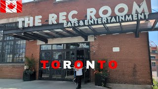 Fun time at THE REC ROOM | Toronto 🇨🇦