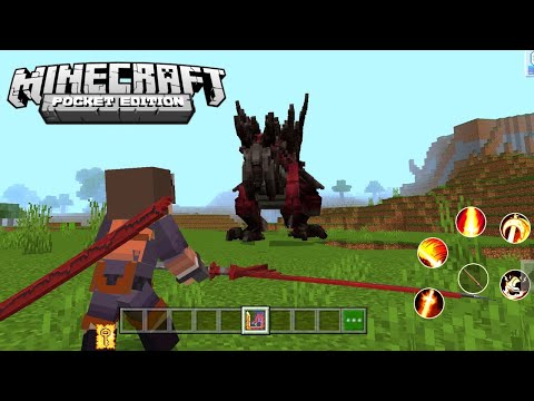 I TESTED THE BEST MONSTER HUNTER CHINESE ADDON FOR MINECRAFT!!