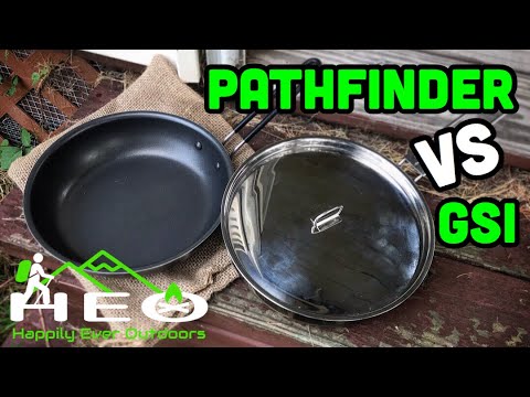 Pathfinder Folding Skillet VS. GSI Bugaboo Frypan