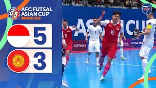 FULL HIGHLIGHT! INDONESIA (5) Vs (3) KYRGYZSTAN |  AFC FUTSAL ASIAN CUP 2026