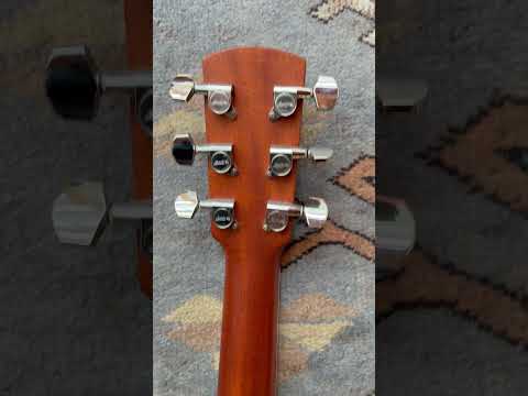 Jean Larrivee acoustic guitar Model: OM-03, Recording Series 2001 - Sitka spruce top with mahogany back and sides, ebony fingerboard, and a satin finish image 15
