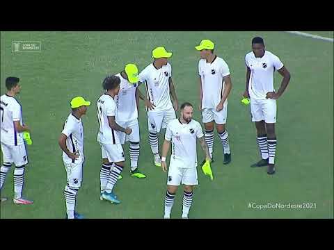 Santa Cruz 0 x 1 ABC de Natal - Melhores Momentos - Gol e Lances - Copa do Nordeste 2021