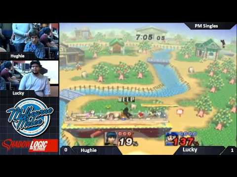 PM Singles CYBYDY - Lucky(Mario/Wolf) vs Hughie(Marth)