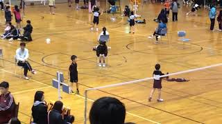 2014年　ダブルス初公式戦　琥珀•叶夢