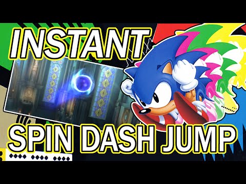 Instant Spin Dash Jump【SSB4】