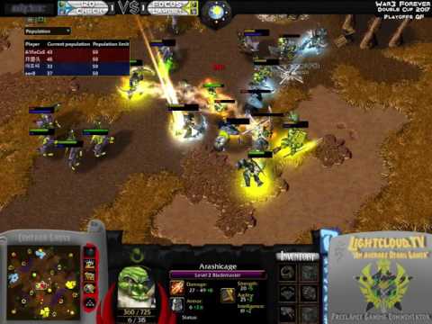 120 (O) & Check (NE) VS FoCuS (O) & Lawliet (NE) - WC3 G3 - WFDC