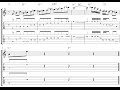 Apple Jump Rhythm Change lick w/on screen notation/tab