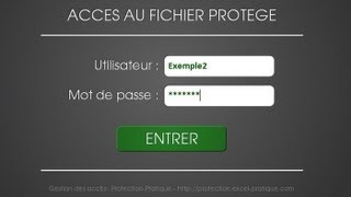 [EXCEL] Gestion des utilisateurs et des feuilles