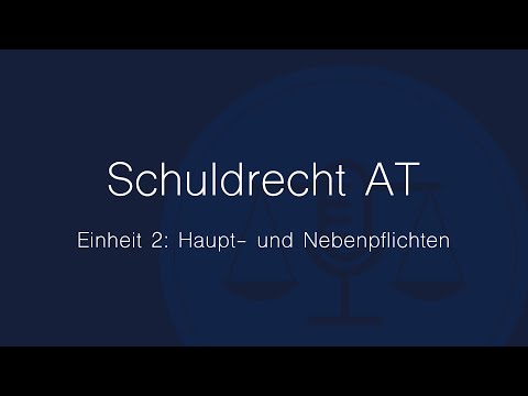Haupt- und Nebenpflichten