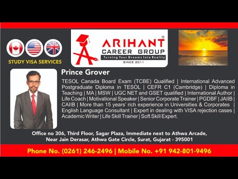 IELTS Preparation Full Course, IELTS Prep, Band 9 IELTS Steps, IELTS Tips, Arihant Career Group