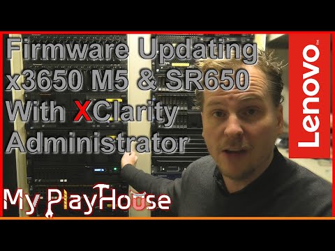 Lenovo XClarity Administrator - Firmware Updates x3650 M5 & SR650 video - 918