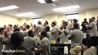 College Football Walk-On Is Surprised With A Full Scholarship At Team Meeting