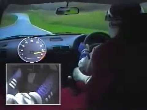 Temple of VTEC Integra Type R Heel Toe Racing in Rain