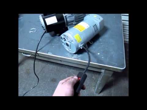 JB DV142N 5 CFM Platinum Vacuum Pump 115V60Hz Motor and Marathon Electric Motor