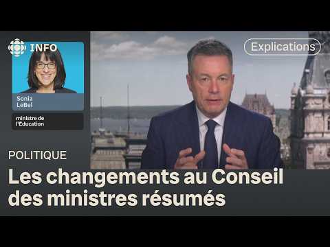 Reshuffle in Quebec: François Legault unveils his Council of Ministers