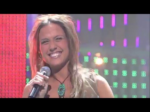 Floortje singing "What A Feeling" by Irene Cara - Liveshow 10 - Idols season 3